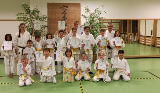 Yuki Kids Karate Prüfung 2021