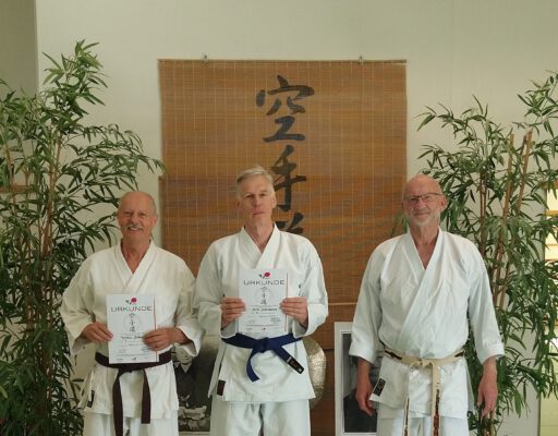 Karate-Prüfung Ü50