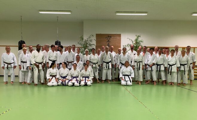 Shotokan Lehrgang mit Maestro Carlo Fugazza, 8. DAN