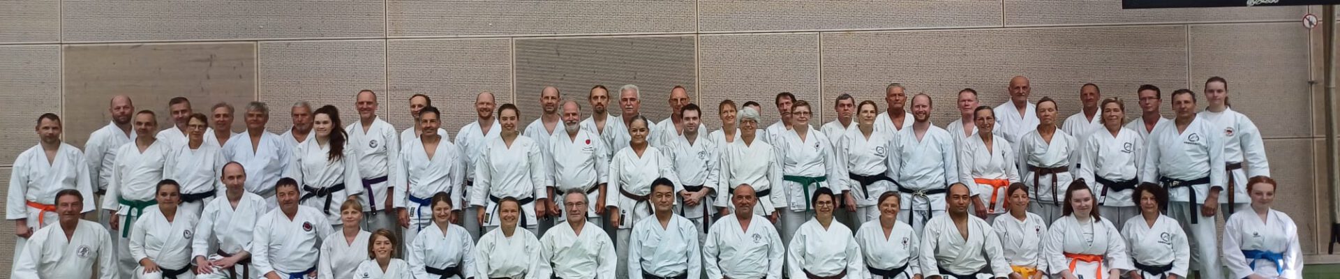 Großer Jubiläumslehrgang mit Sensei Akita, 6. DAN