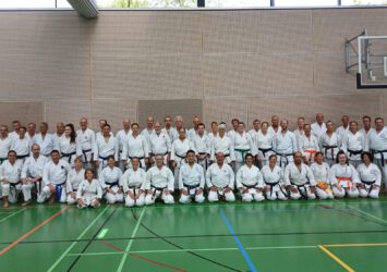 Großer Jubiläumslehrgang mit Sensei Akita, 6. DAN