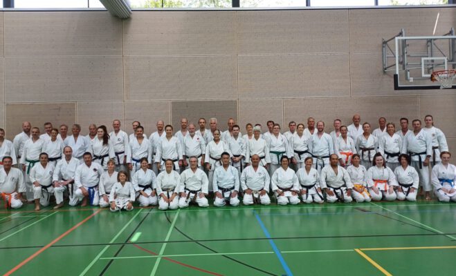 Großer Jubiläumslehrgang mit Sensei Akita, 6. DAN